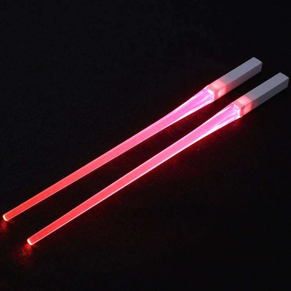 Food-safe plastic LED Glowing Chopsticks