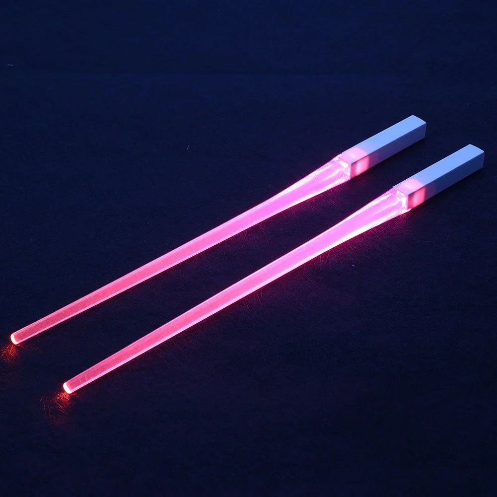 Food-safe plastic LED Glowing Chopsticks