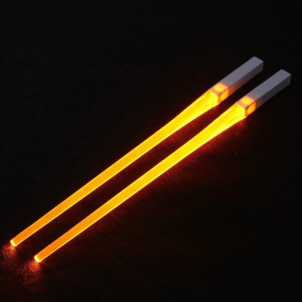 Food-safe plastic LED Glowing Chopsticks