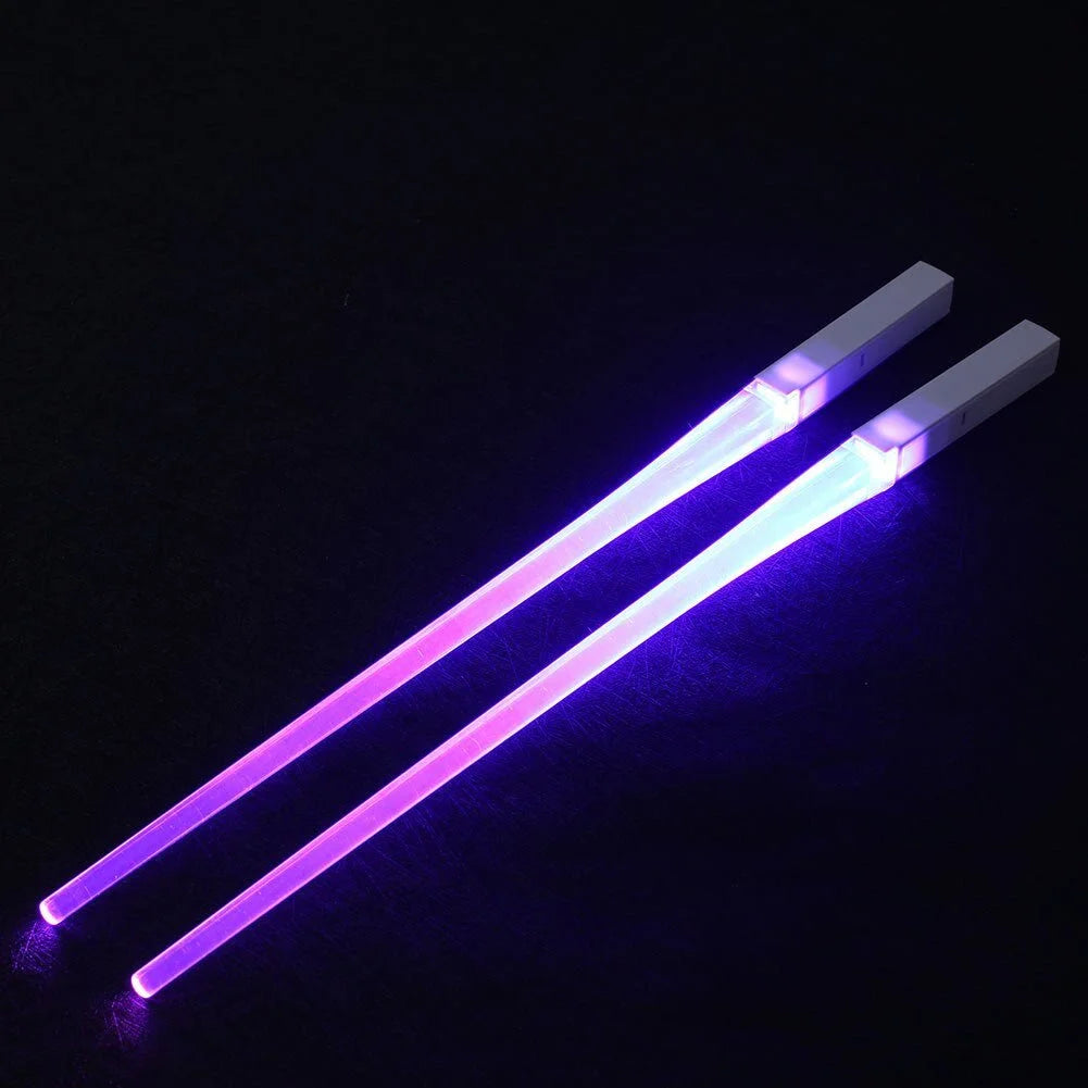 Food-safe plastic LED Glowing Chopsticks